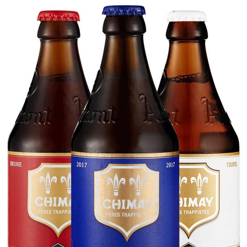 智美经典修道院啤酒比利时进口红帽/白帽/蓝帽/Chimay 330ml*6瓶