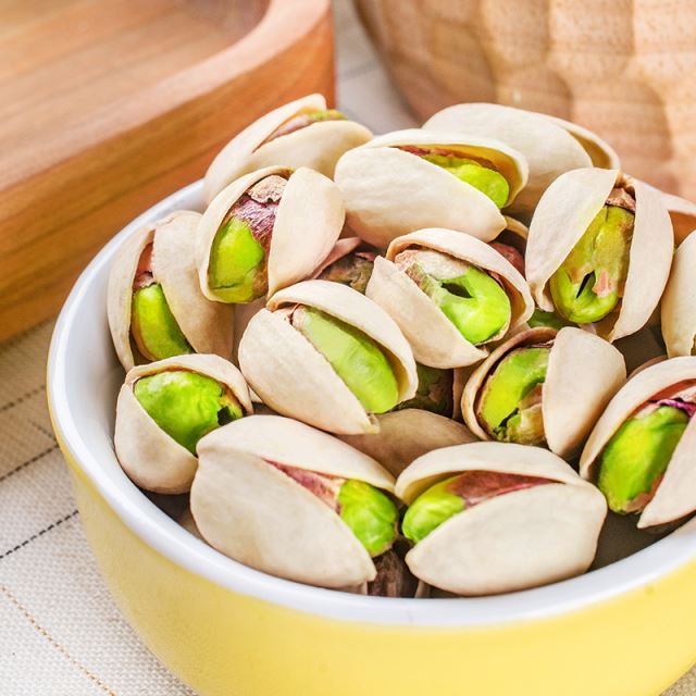 开心果新货大颗500克罐装原色饱满无漂白开口开心果