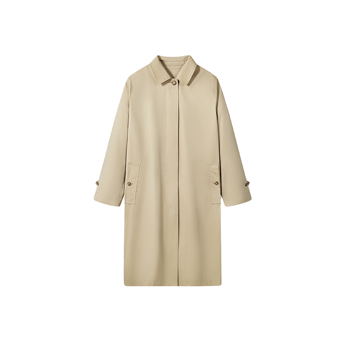 【阿娇夫妇】休闲宽松简约风户外风衣三防面料V30005