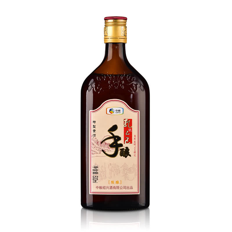 11°孔乙己手酿陈酿特型半干黄酒500ml