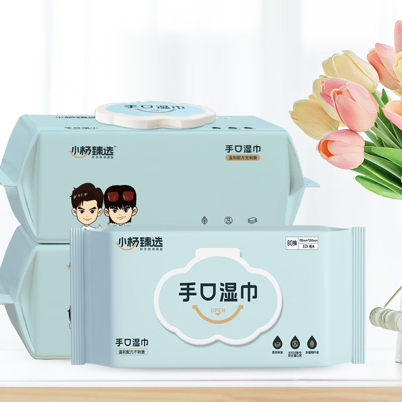 【小杨臻选】湿巾小包装婴儿便携手口湿巾湿纸巾湿巾小包宝宝随身