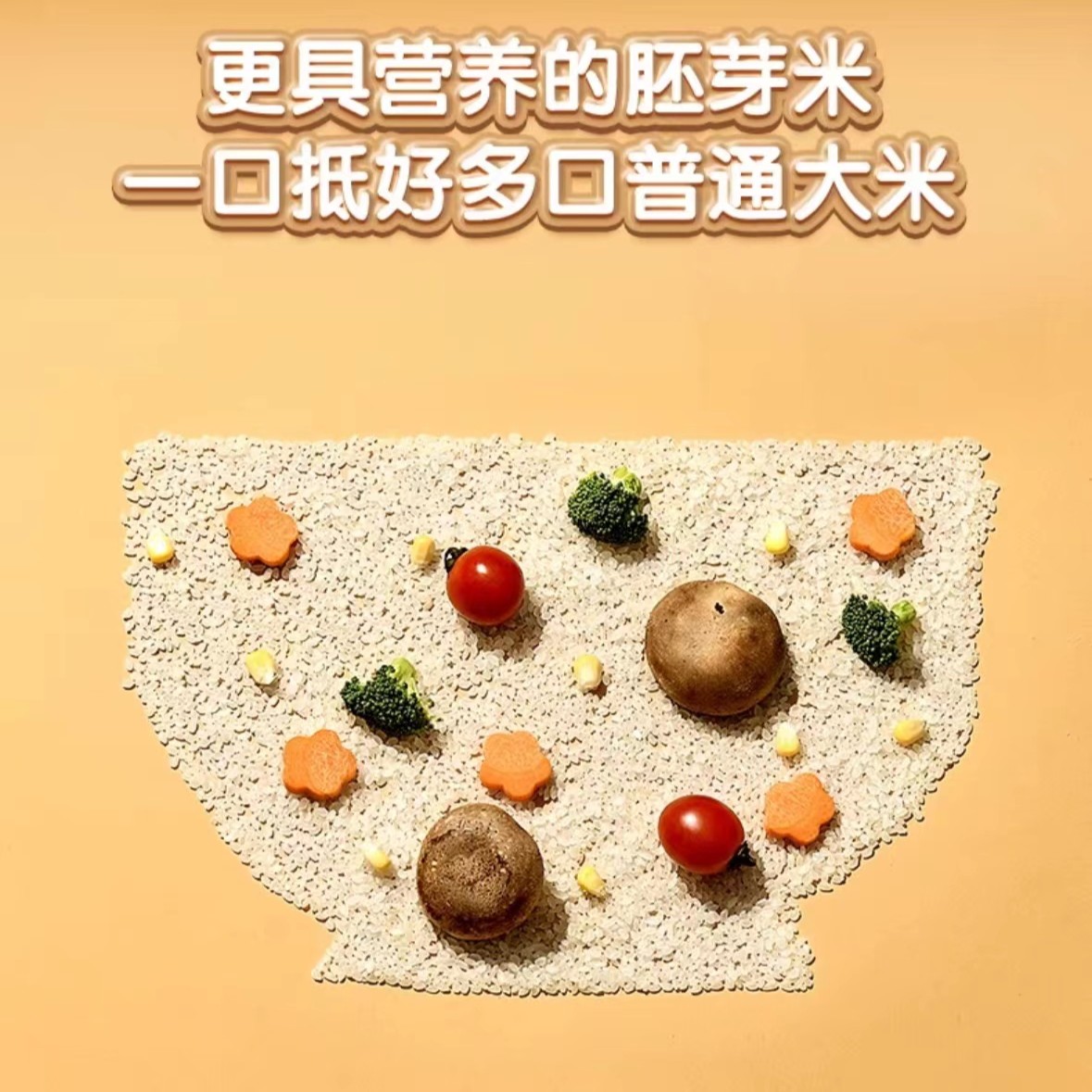 小鹿*蓝蓝胚芽米 500克袋装【日期到24/3/26】