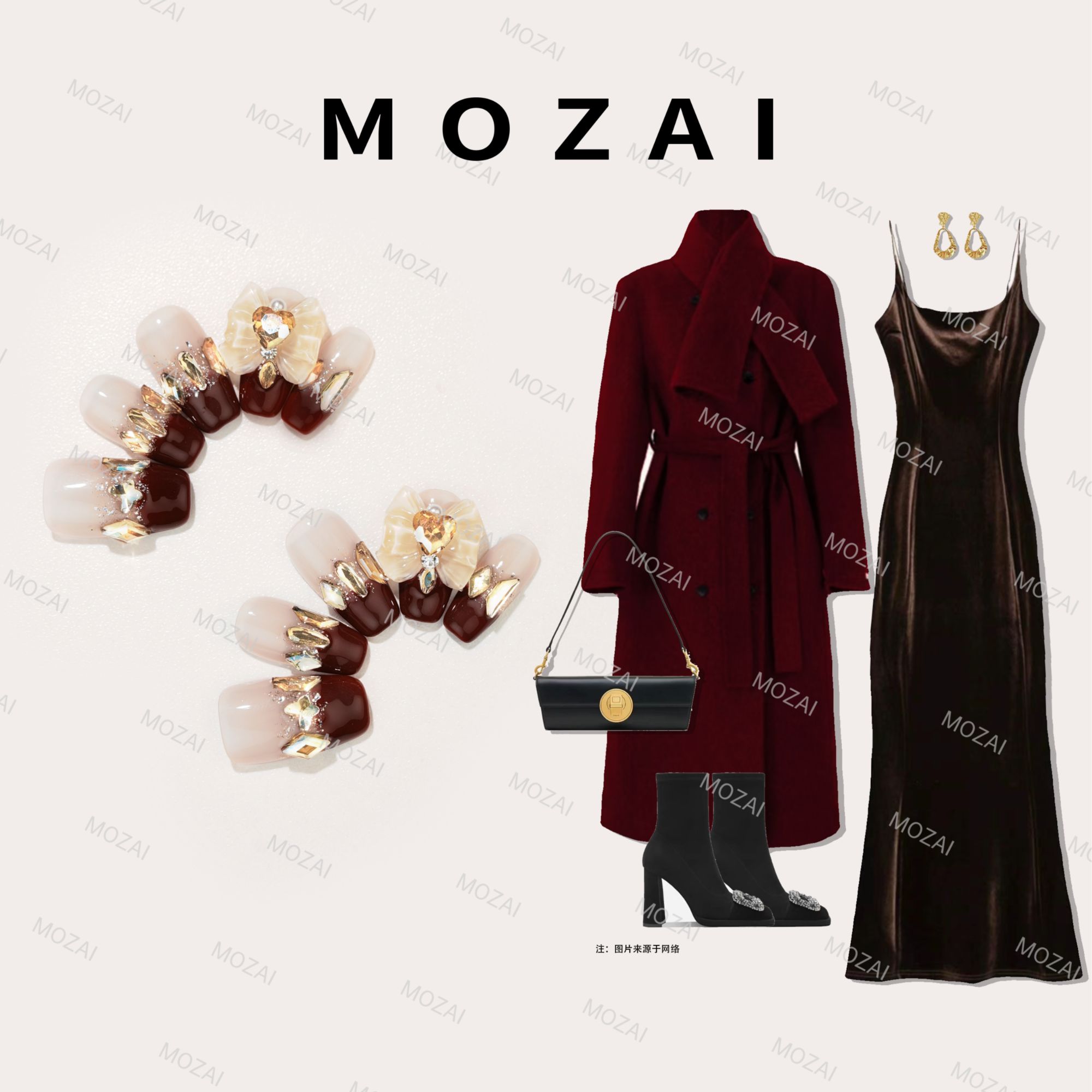 kk【指尖芭蕾】茉哉纯手工定制美甲可拆卸穿戴甲A1767/A1768