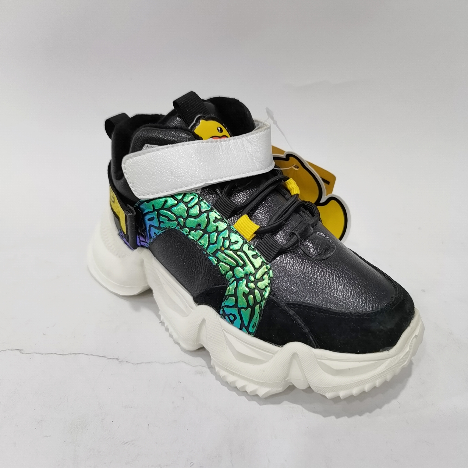 正常尺码 时尚童鞋 儿童运动鞋   B5082366 黑色