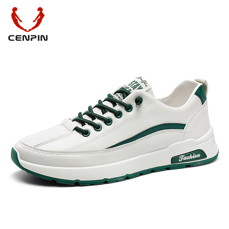 CENPIN/诚品男士2023款时尚百搭潮流轻便纯色防滑软底耐磨休闲鞋