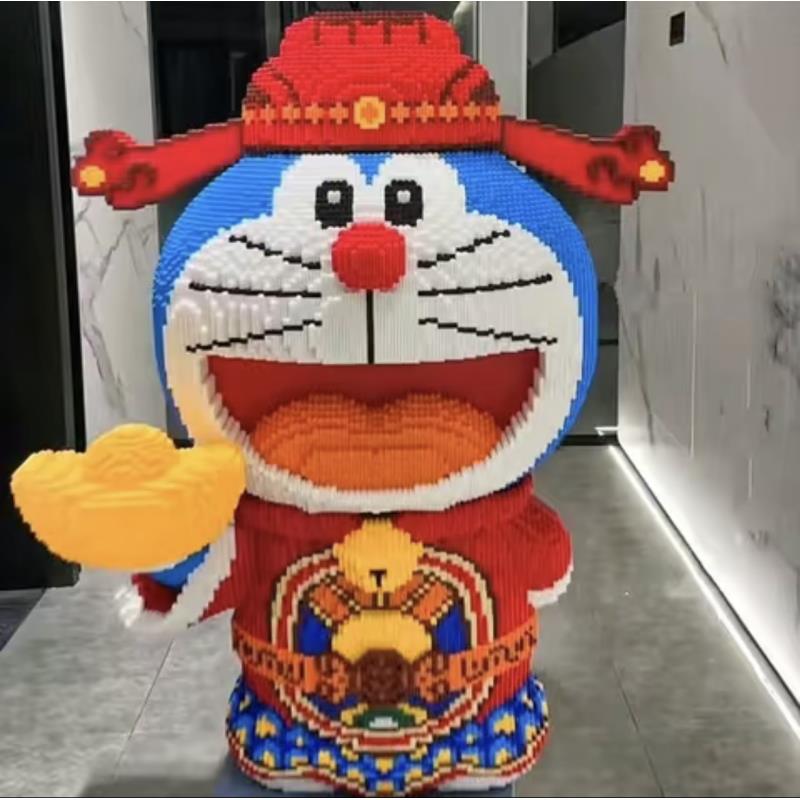 财神多啦-儿童玩具拼搭串联小颗粒积木益智动手儿童玩具