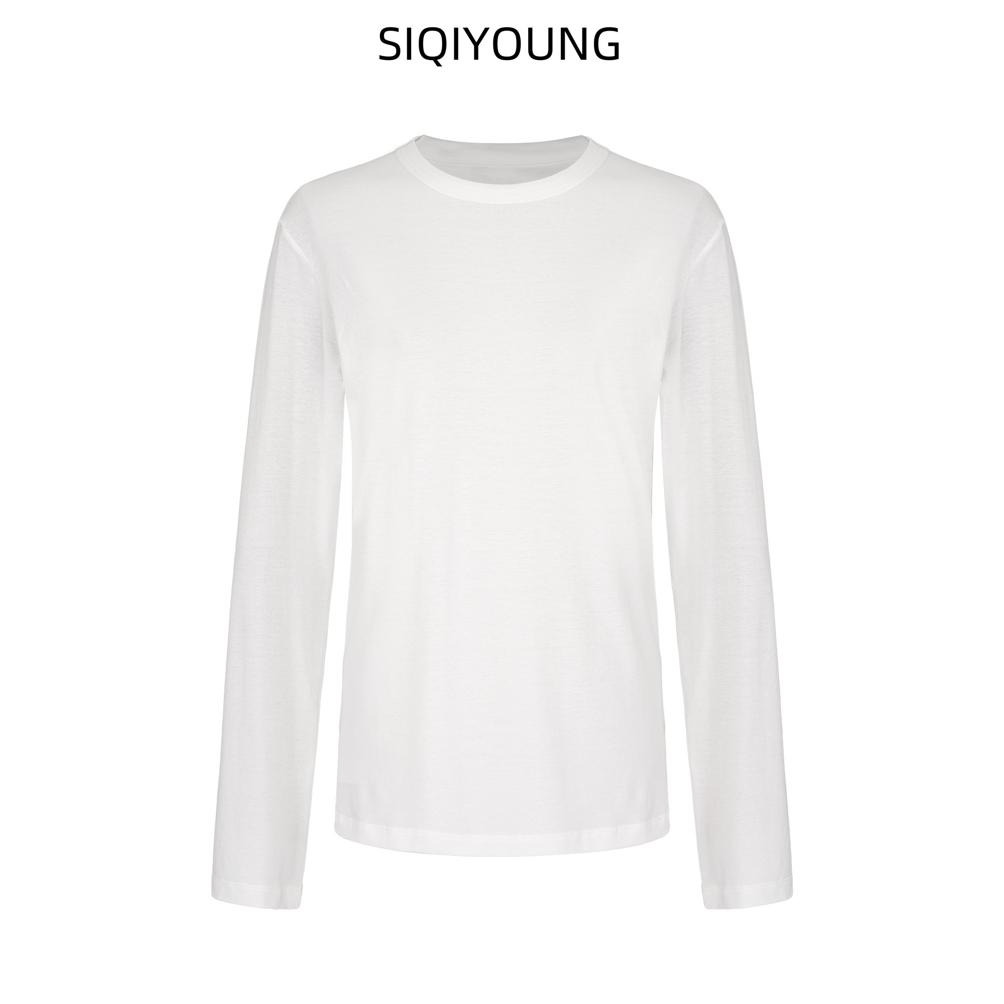 SIQIYOUNG【精选】圆领长袖T恤