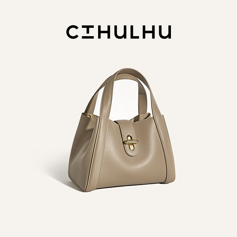 CTHULHU【托特菜篮子】CT211B006韩国小众品牌时尚质感百搭包包ZL