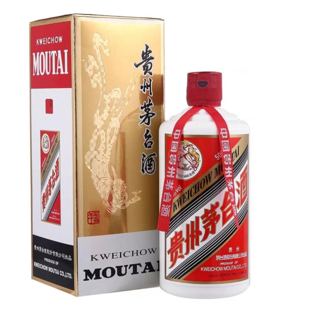 MOUTAI/茅台43度飞天茅台500ml 贵州茅台酒酱香型43度500