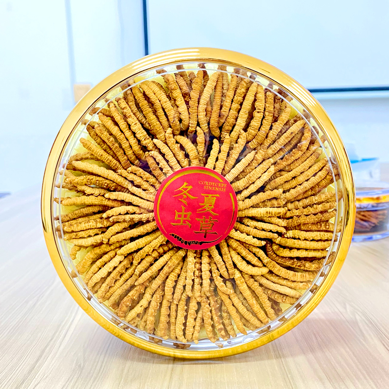 【海娃虫草专属】冬虫夏草200根4根/克装虫草正品送礼高海拔