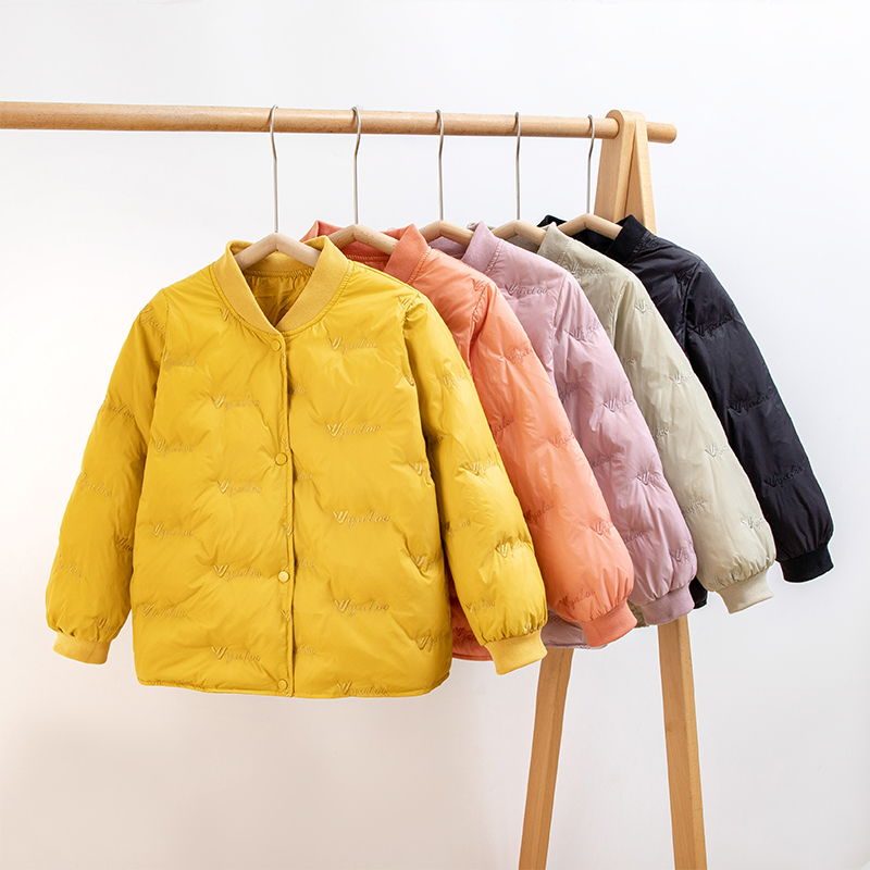 【雅鹿推荐】雅鹿刺绣短款羽绒服中大童内胆校服神器Y1T06V01840