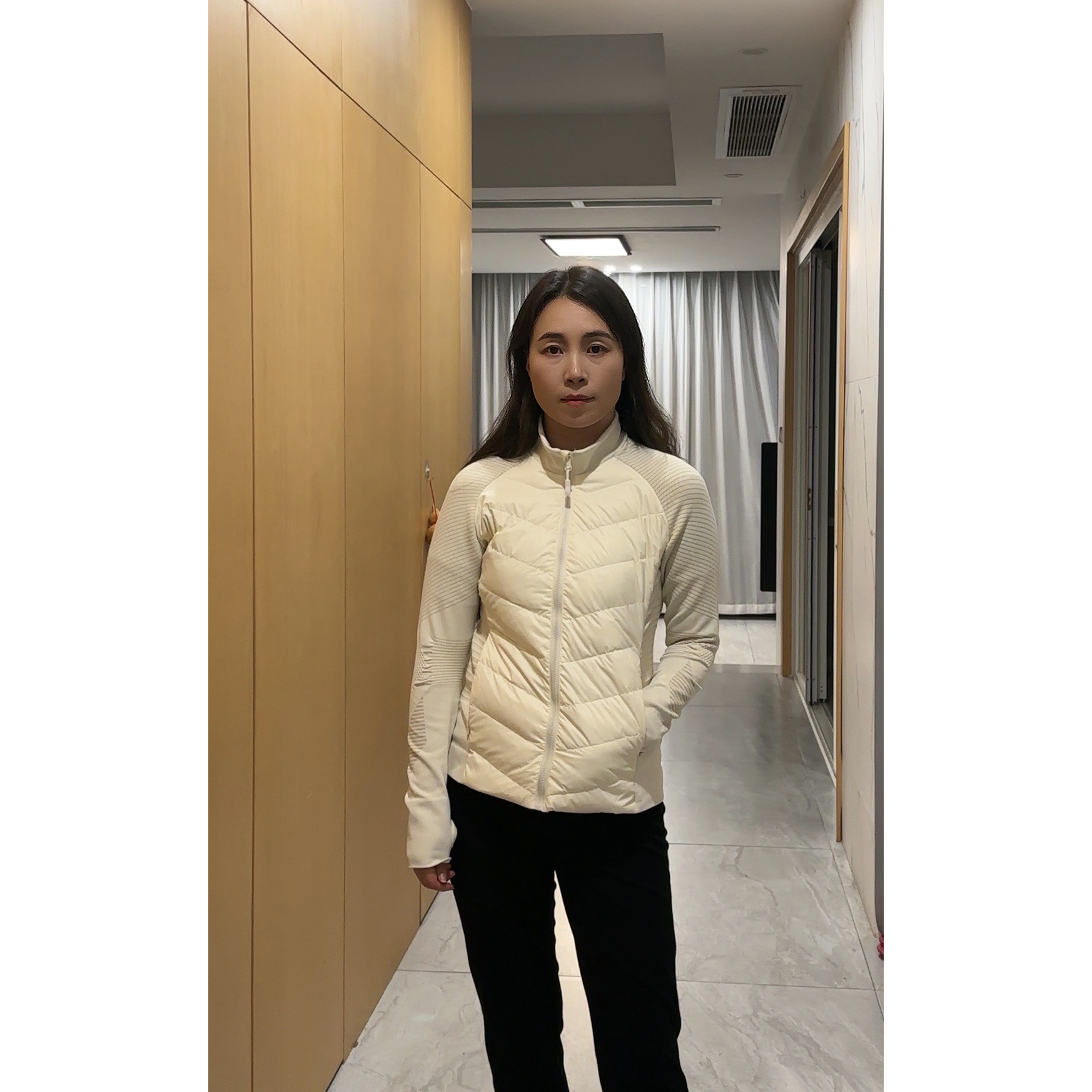 黑钻修身时尚轻暖立领鹅绒服MA3SYGZ0122