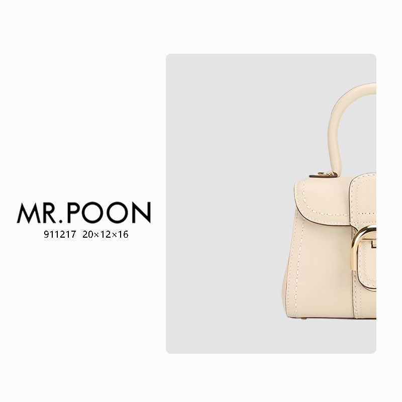 Mr.Poon/潘先生新款冬季时尚单肩包小众百搭女包