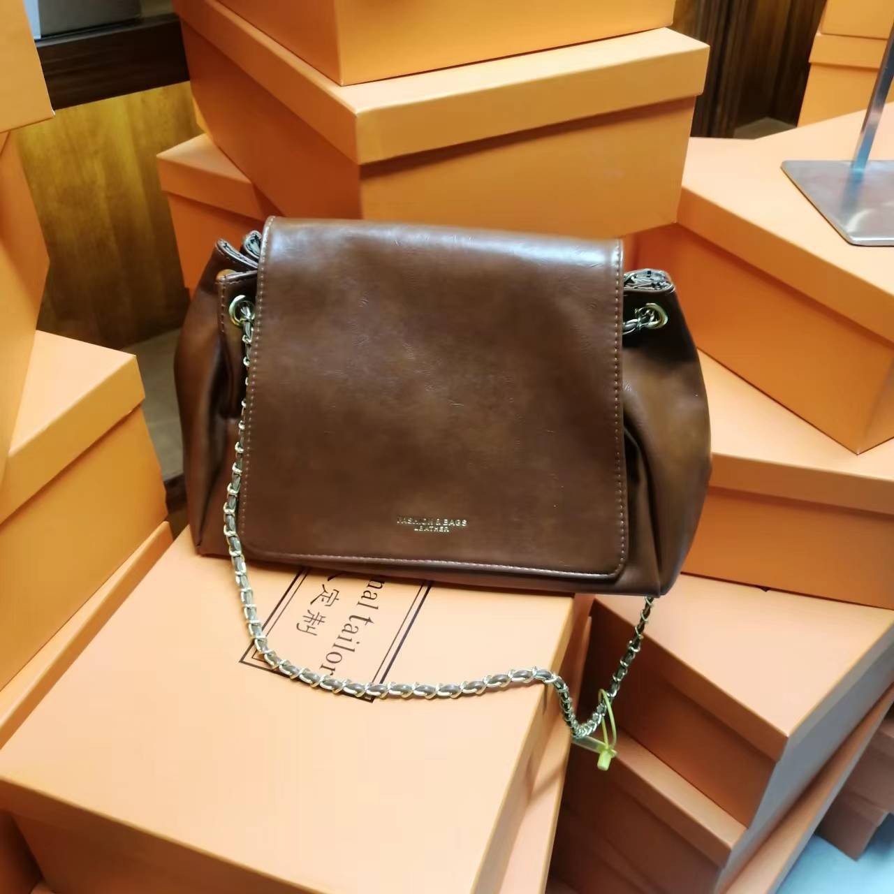 孤品 9688 棕色 高品质女包 （限购一单）