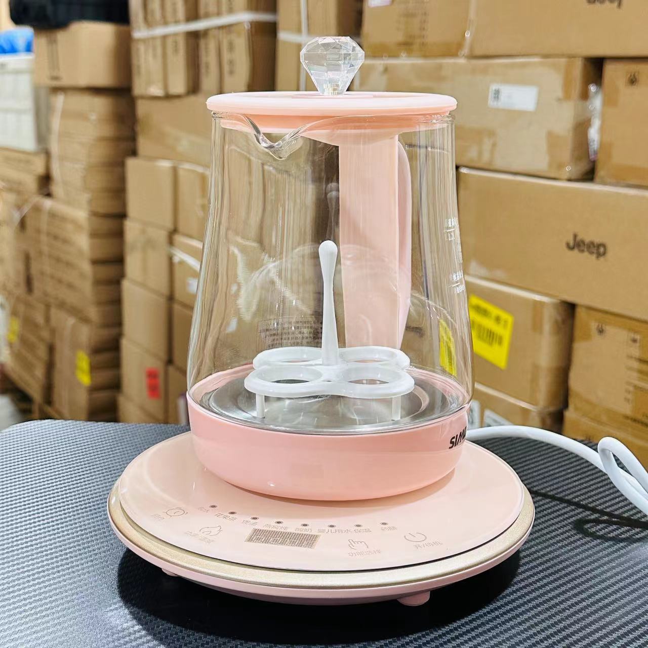 【高货品质】有钛养生壶家用多功能煮茶器花玻璃饮水用具烧水