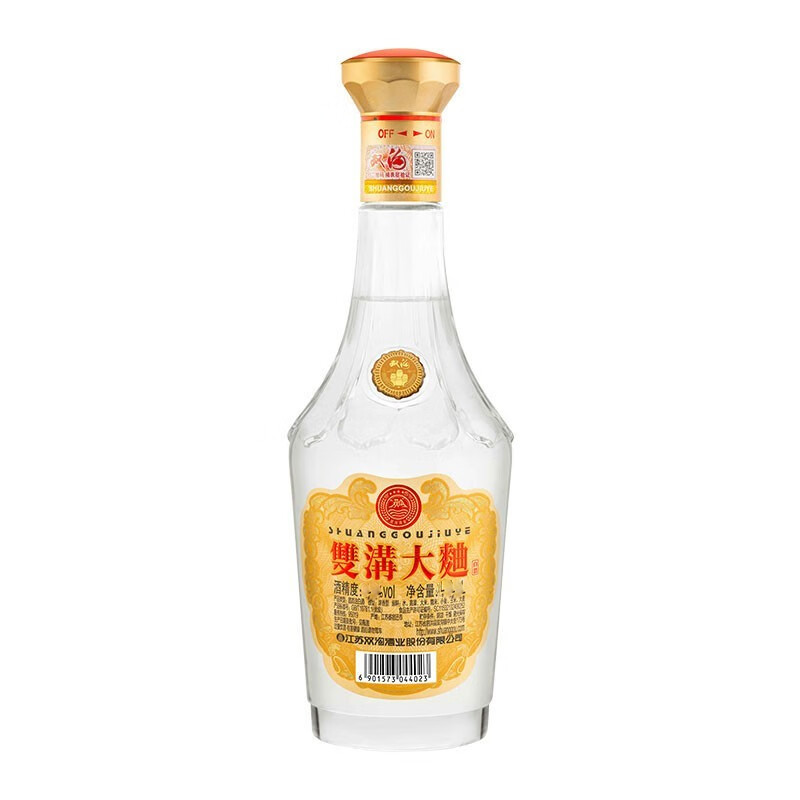 双沟仓播 光瓶酒 浓香型白酒 单瓶装 优质 纯粮酿造53度100ml