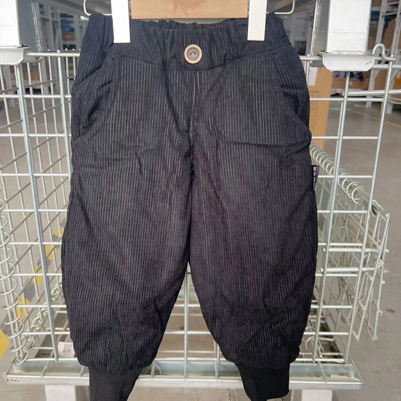 T378-XXLD新款简约灯芯绒棉裤