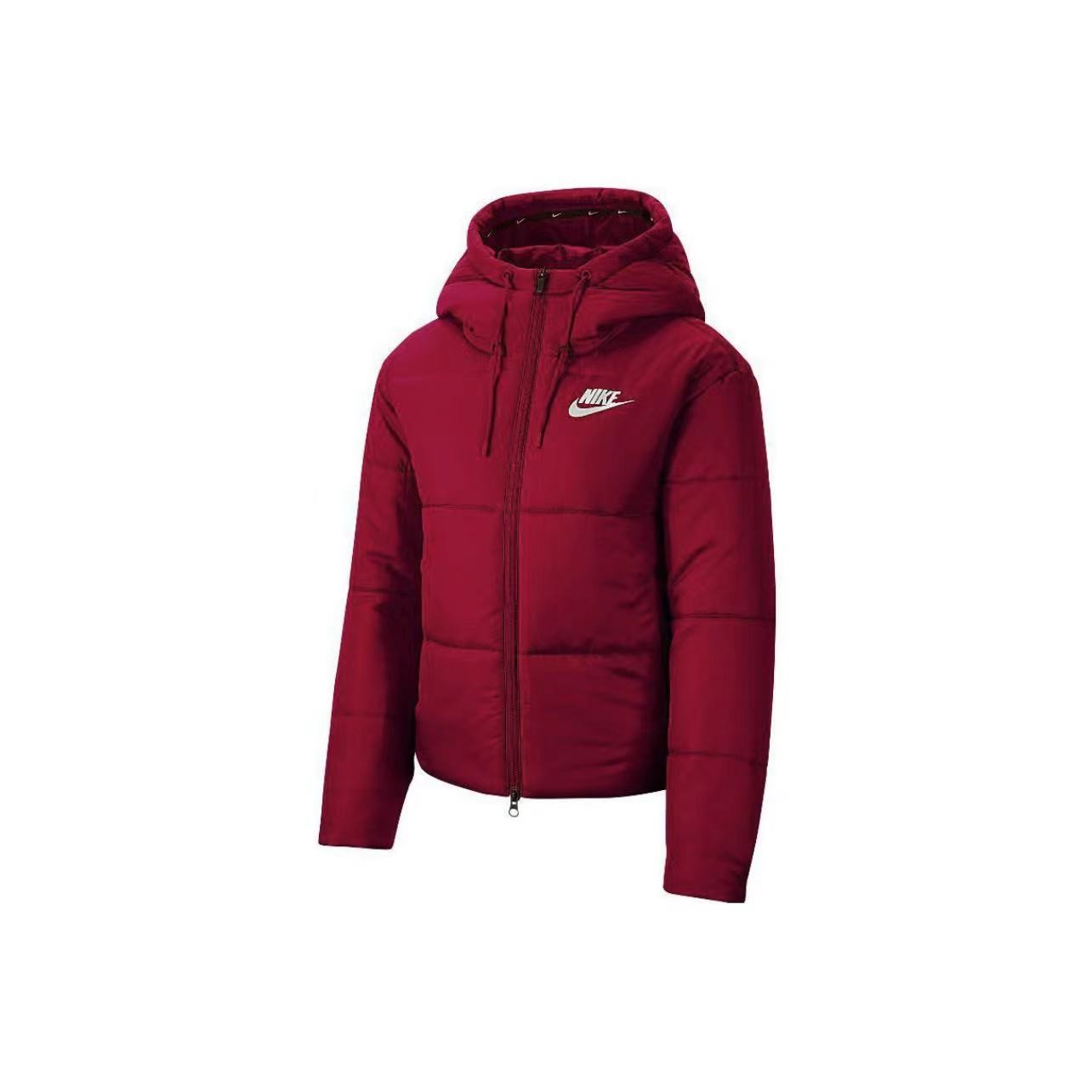 NIKE耐克SPORTWEAR女子运动休闲保暖时尚连帽棉服外套CJ7579-677