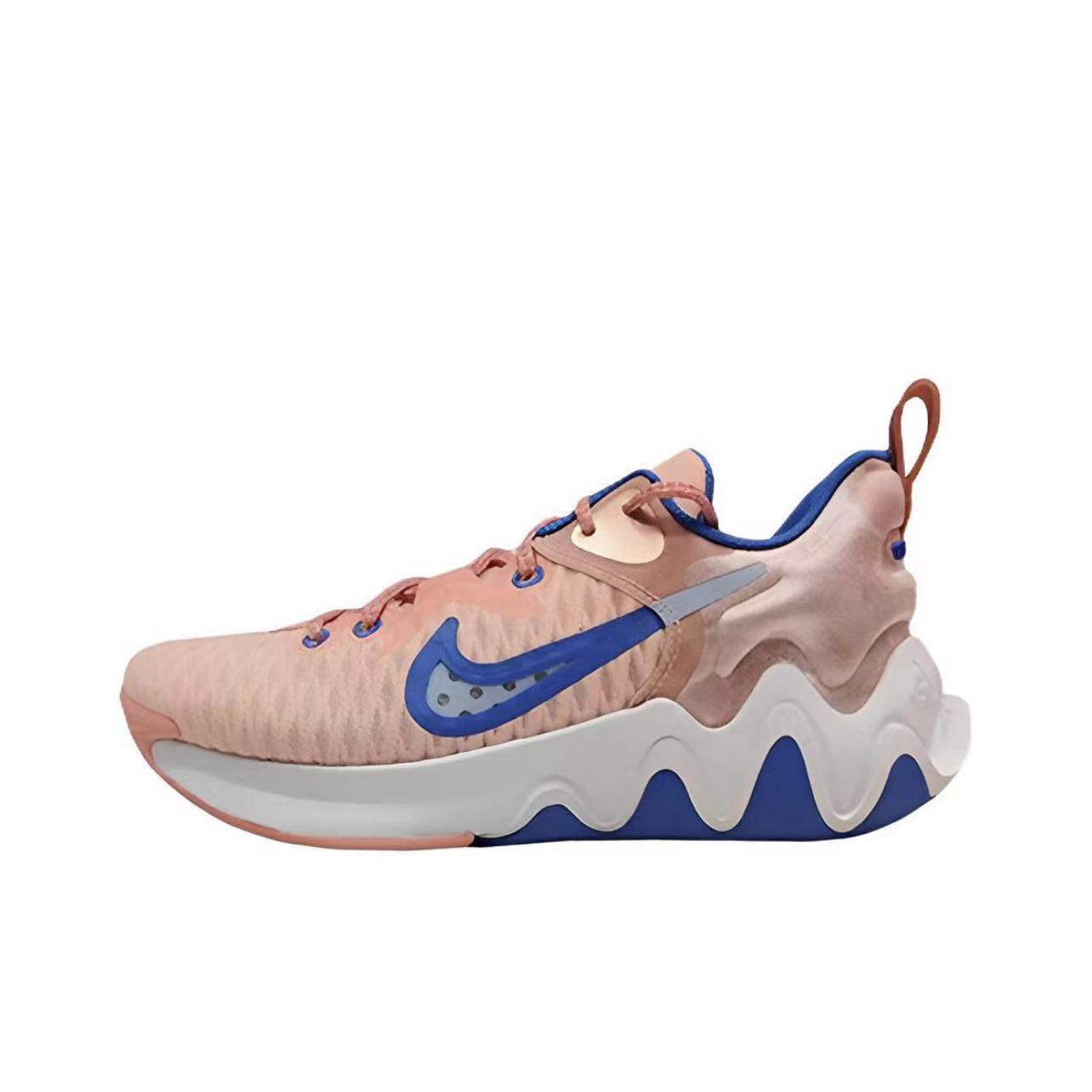 NIKE/耐克GIANNIS字母哥橙蓝春夏户外训练轻便运动鞋DC6927-800