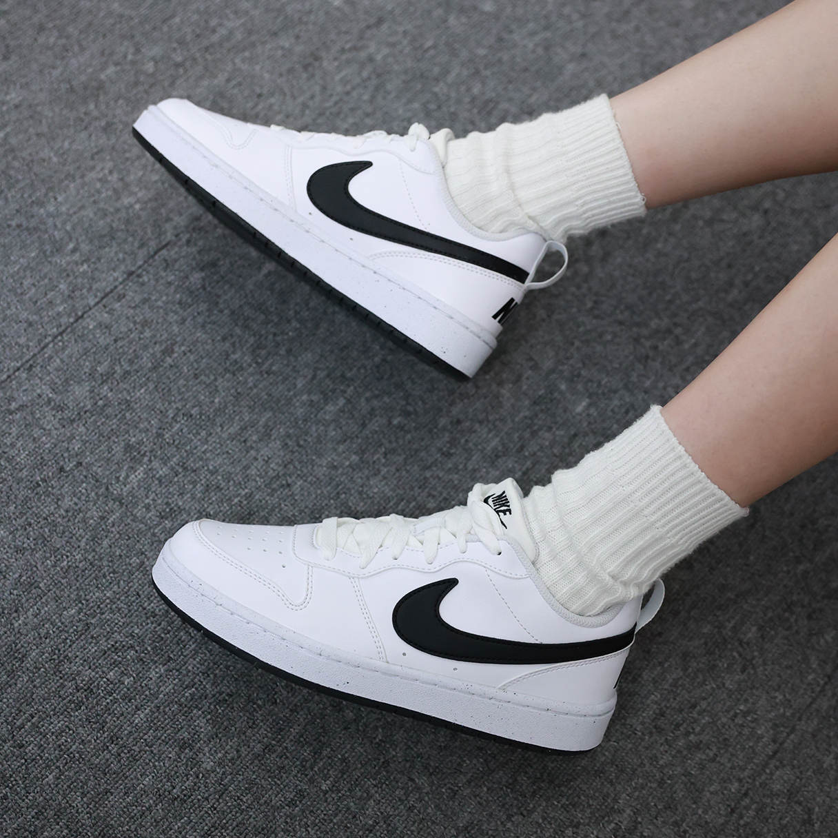 Nike耐克 COURT LOW GS新夏季经典时尚板鞋女DV5456-104瑕疵36码