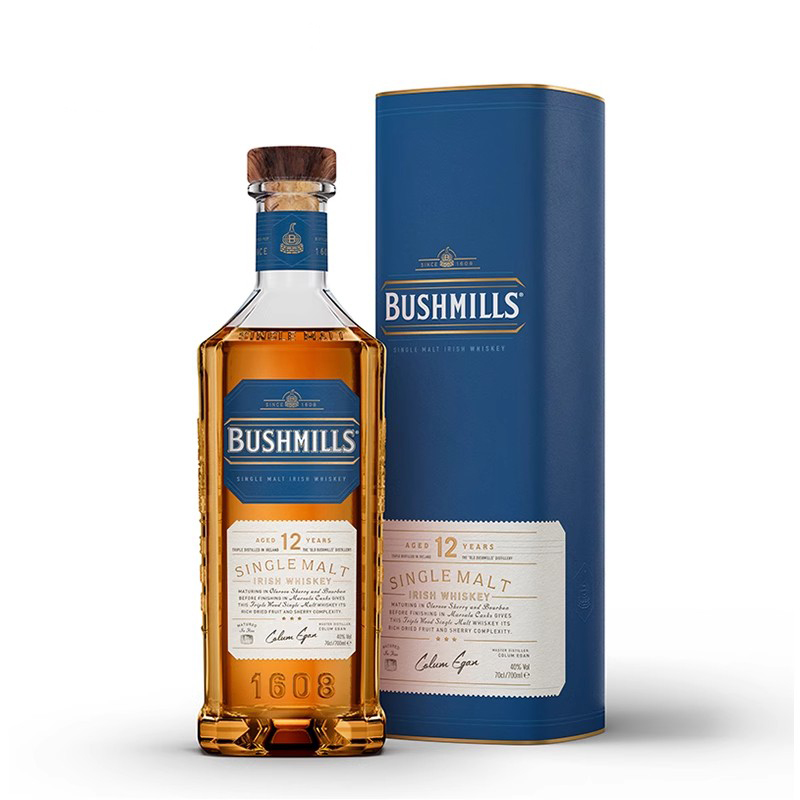 百世醇12年单一麦芽爱尔兰威士忌奥妙 BUSHMILLS 布什米尔威士忌