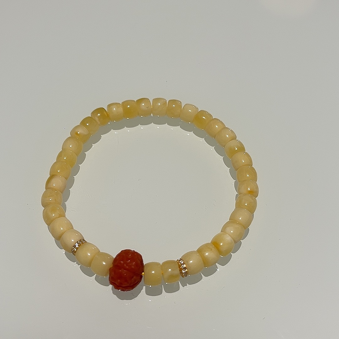 非金属手链 精品设计款直切蜜虫昔单圈手链