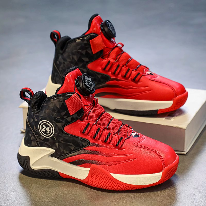 科比24号儿童篮球鞋子2024新款春秋季6-15岁学生男童运动鞋中大童