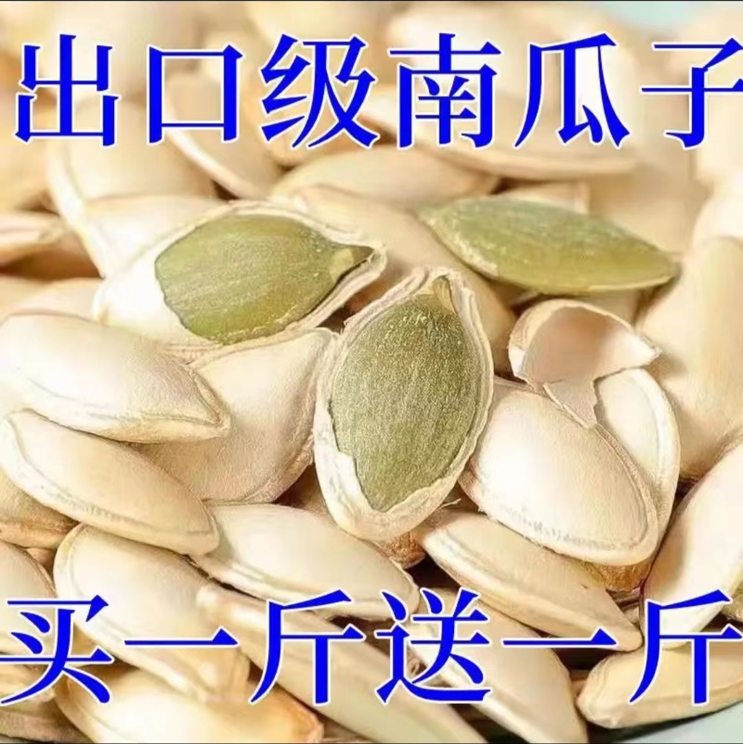 【抢购中】南瓜子原味炒熟椒盐中大颗粒南瓜子散装10g零食批发特色
