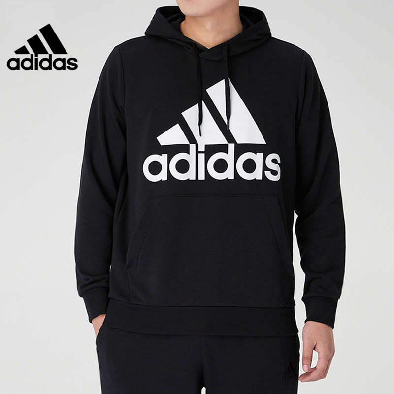 adidas阿迪达斯春季男款运动卫衣休闲宽松百搭连帽套头衫GK9540