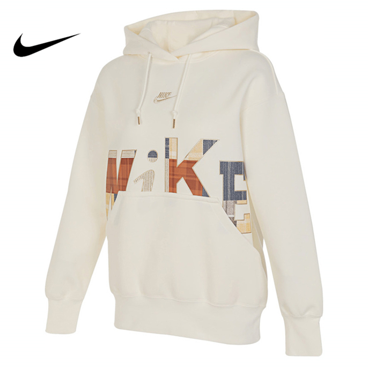 Nike耐克冬季女款运动卫衣户外训练休闲连帽卫衣套头衫FV3977-133