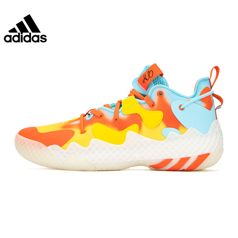 adidas阿迪达斯男鞋哈登6代低帮运动鞋实战缓震训练篮球鞋HP9905
