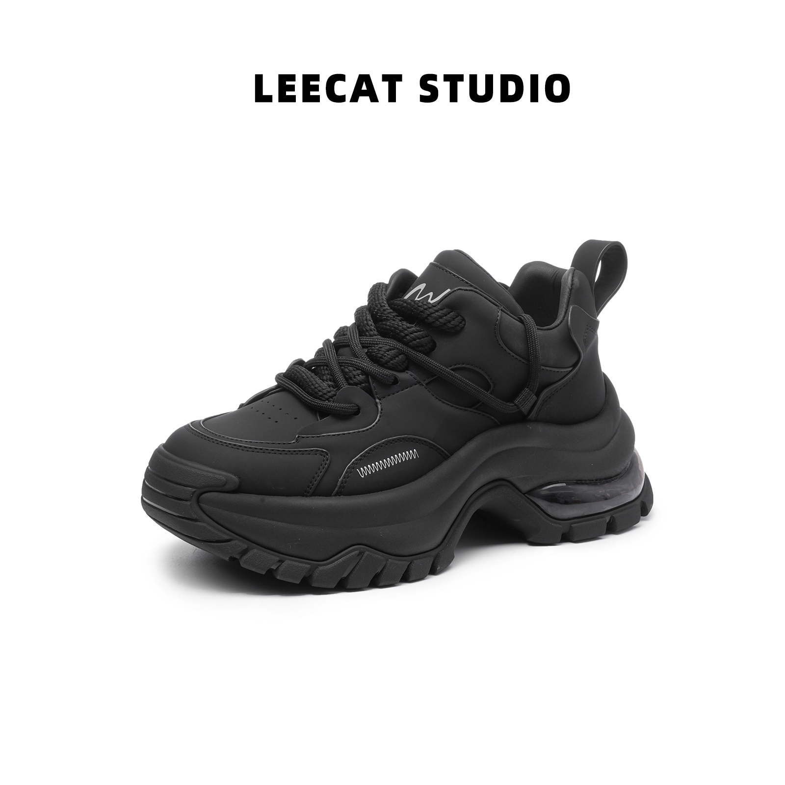 LeeCat Studio | 老爹鞋2023秋季新款女鞋高档百搭软底运动休闲鞋