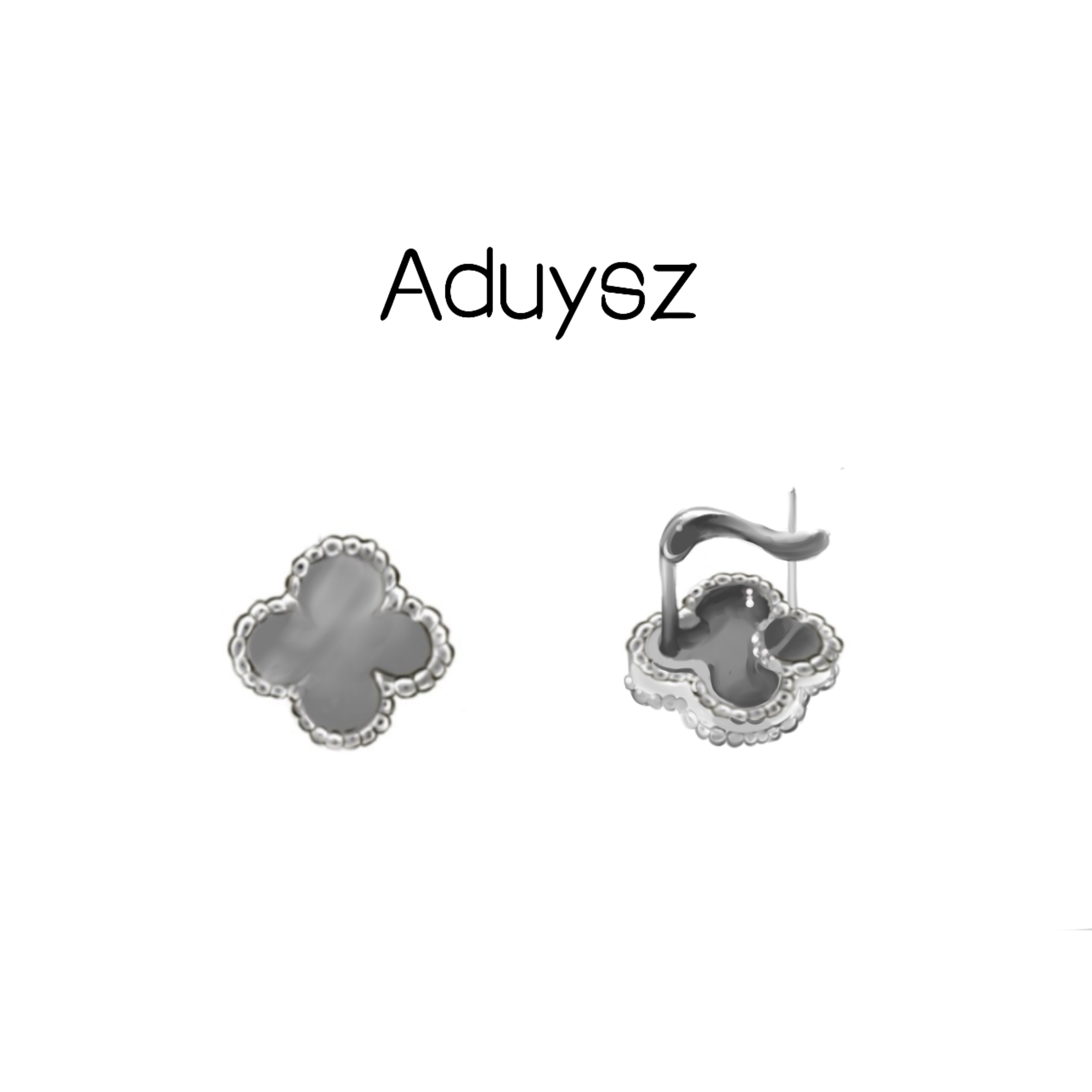 Aduysz 合金仿珍珠耳饰 F22【单花耳钉】     精致轻奢 气质百搭