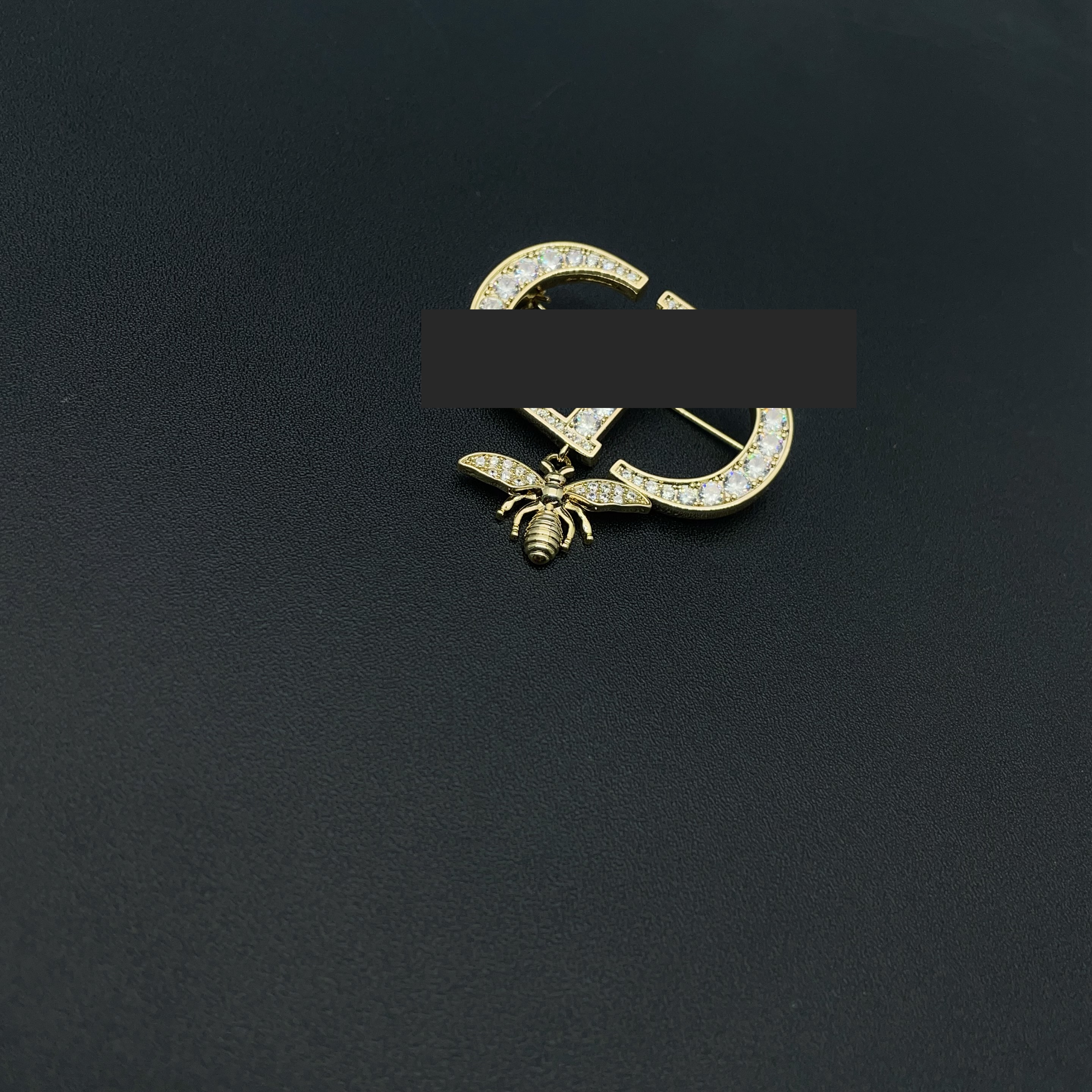 铜合金胸针 2157女士设计师气质百搭简约法式胸针F124