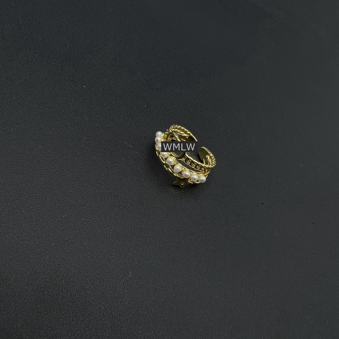 铜合金戒指 2338女士戒指百搭简约素款开口戒指S212