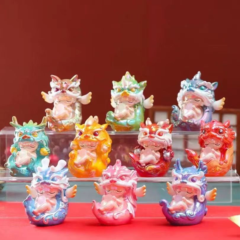 《山海异兽》 山海经国风手办收实物藏定制玩偶公仔盲盒隐藏