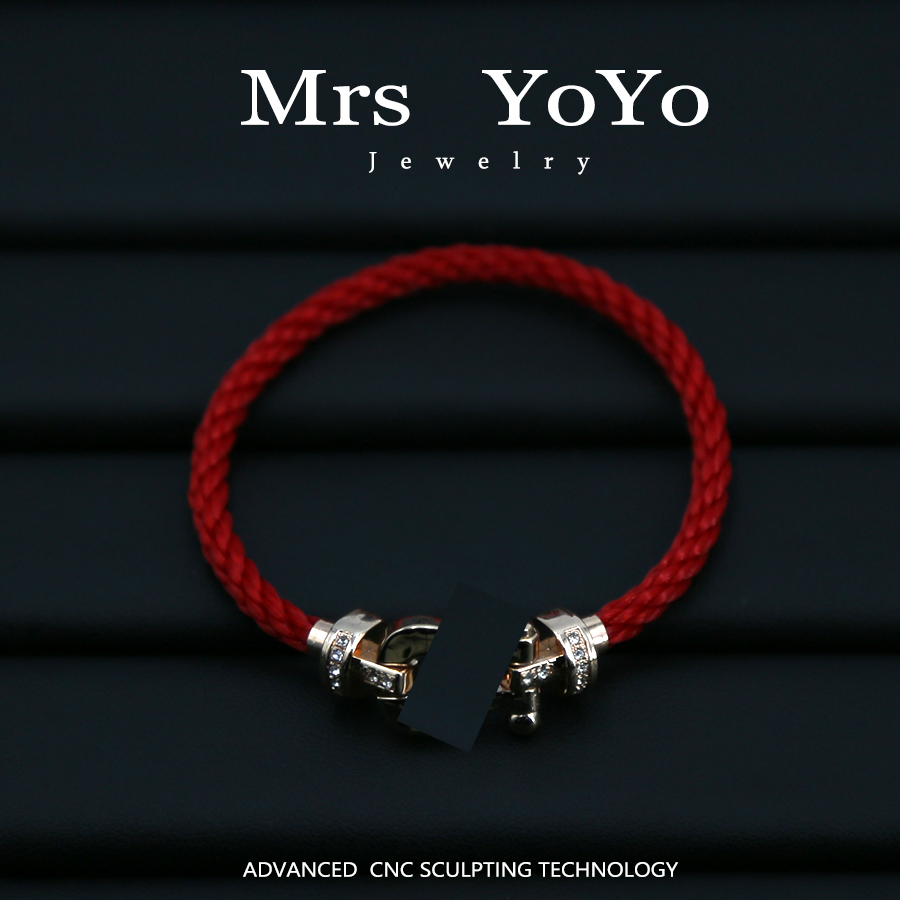 钛钢仿水晶手链 YOYO Accessories 时尚百搭轻奢甜美手链 JH140