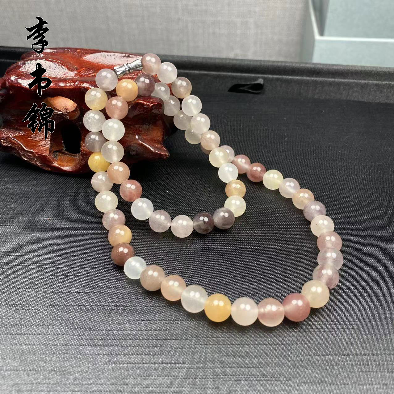 天然金丝玉紫罗兰妈妈链单个卡8左右（多样性发货）