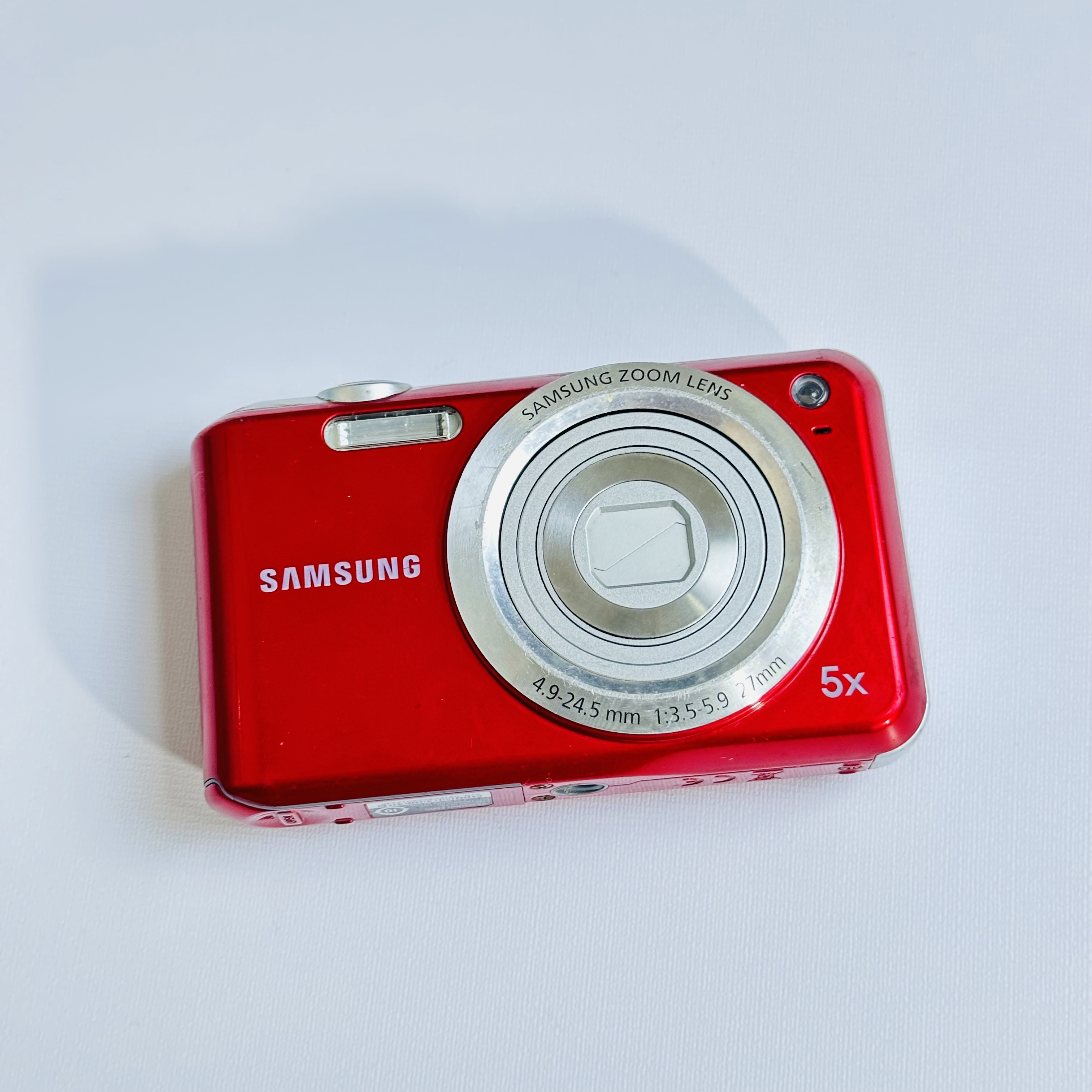 三星es65红色 1000万像素色彩感好 数码相机