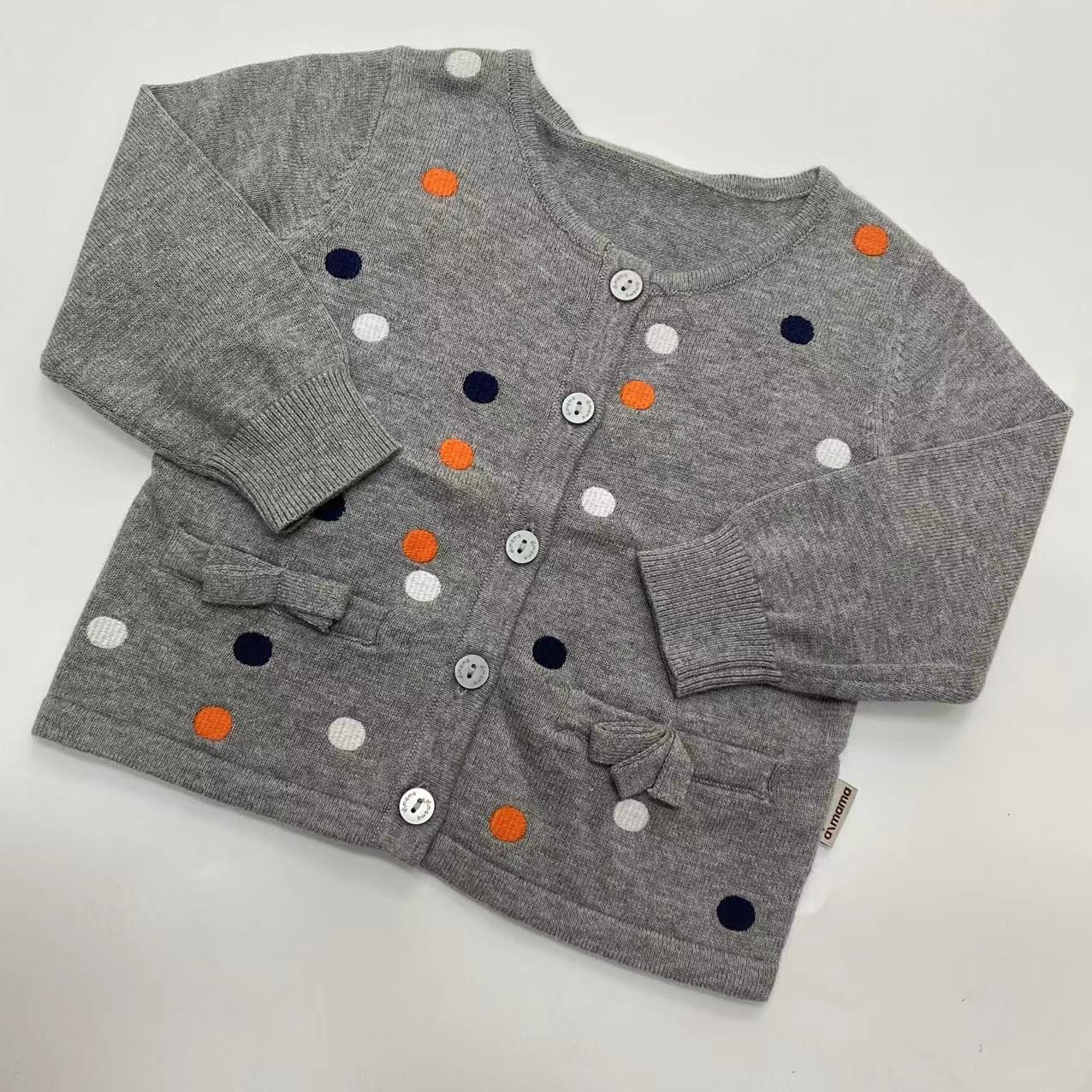 春秋新款圆领针织开衫8932305