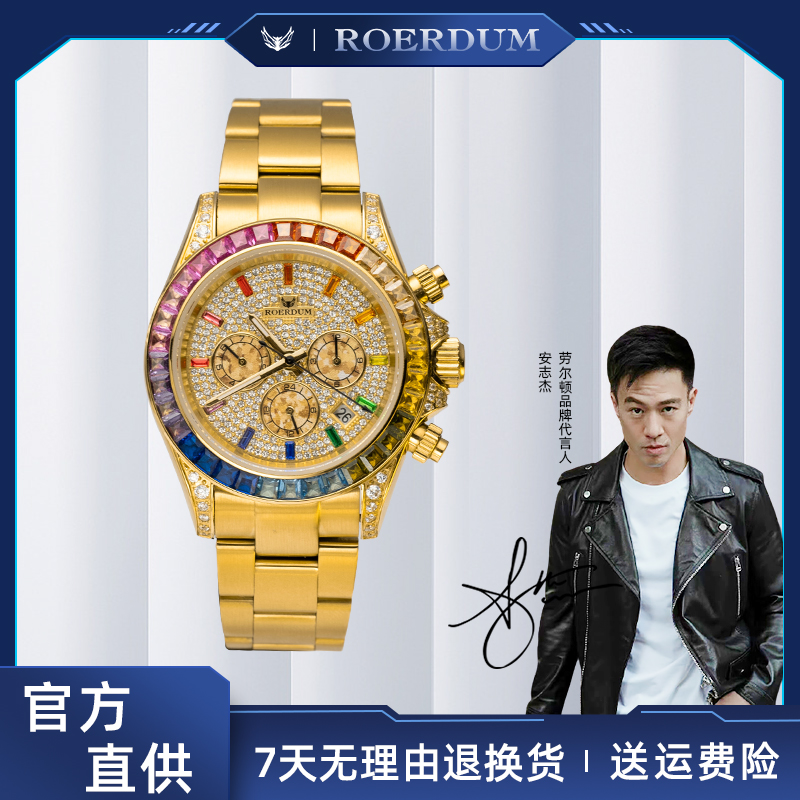 【森哥专属】【RA-6066-彩虹迪系列】男士高端潮流机械腕表-cz