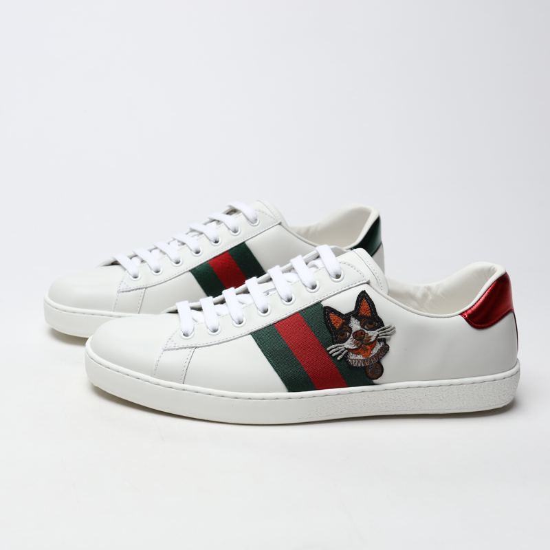 95新 GUCCI/古驰 41/43/小狗板鞋