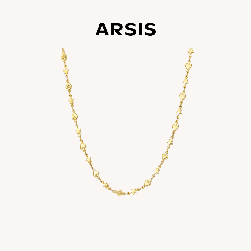 Arsis自由搭配星心项链小众轻奢欧美风精致1120XL2