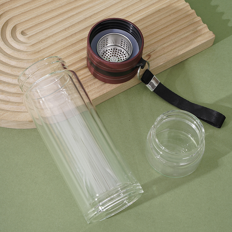 玻璃杯 茶水分离杯 泡茶杯 ZC