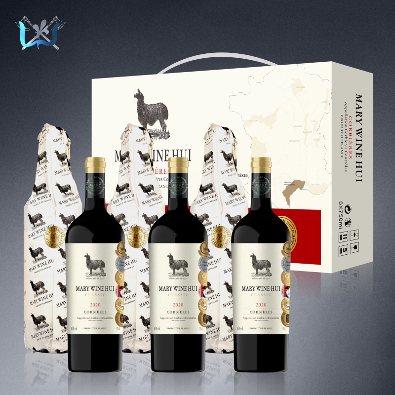 【席姐的氿】玛利酒荟羊驼荣耀16度干红葡萄酒