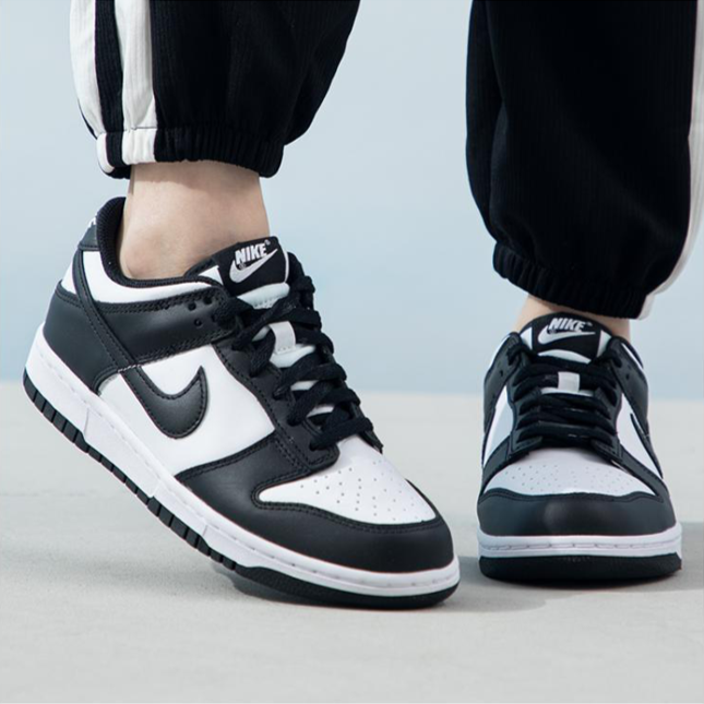 NIKE/耐克【35.5-40码】Dunk Low "Black"熊猫女码GS低帮板鞋CW1590