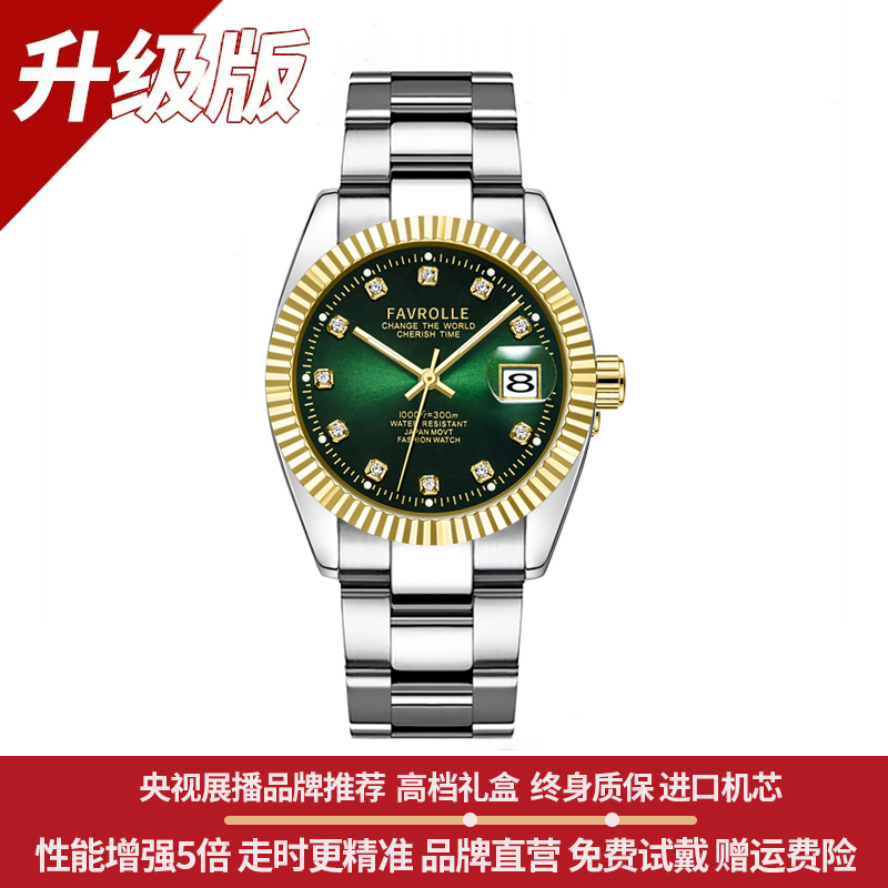 【门店直发W】日志系列男士高端时尚腕表
