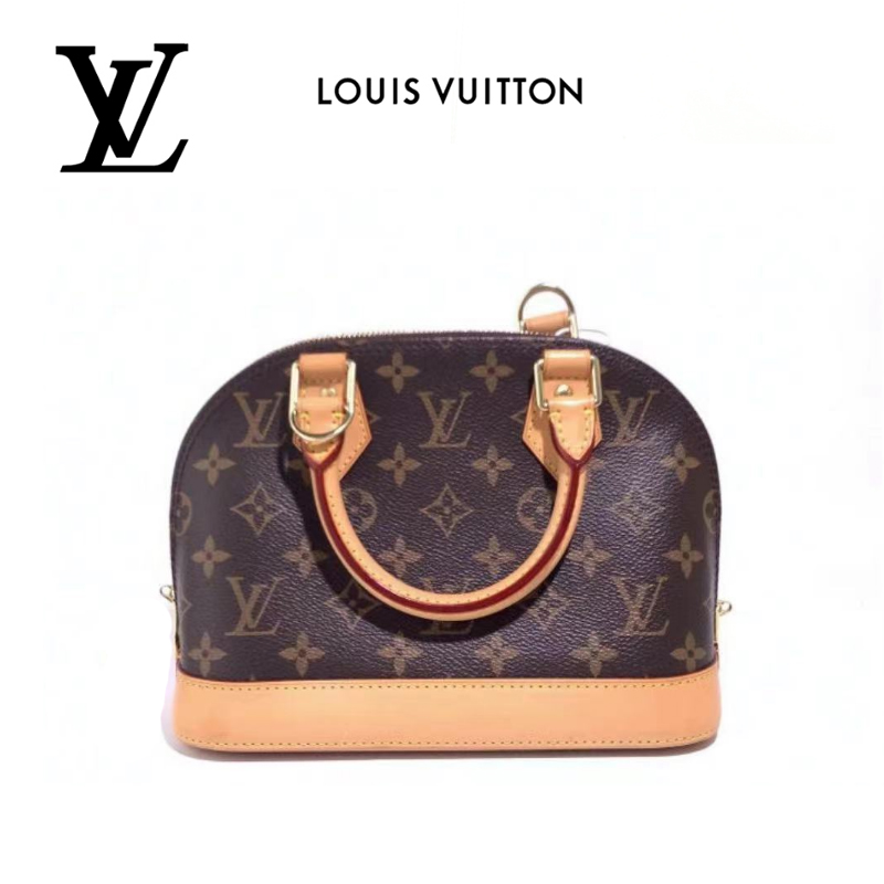 95新 LouisVuitton/路易威登 老花贝壳BB  手提包/经典贝壳包