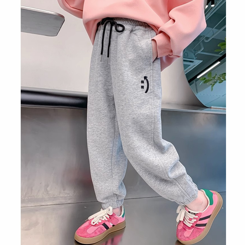 女童裤子春秋款外穿新款洋气中大童休闲裤儿童宽松运动裤束脚裤潮