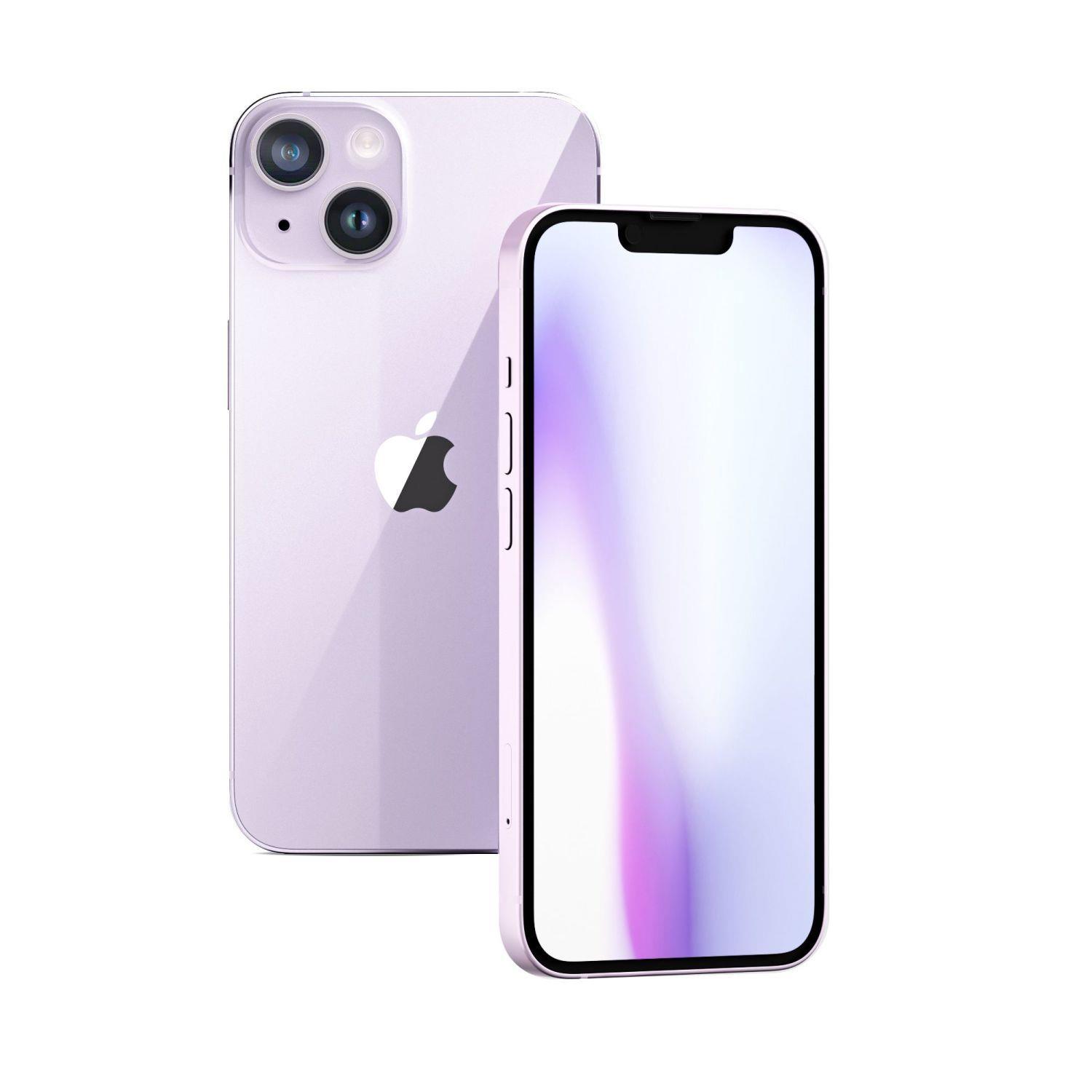 95新 Apple/苹果 正品Apple/二手苹果14手机面容苹果   14全网通5